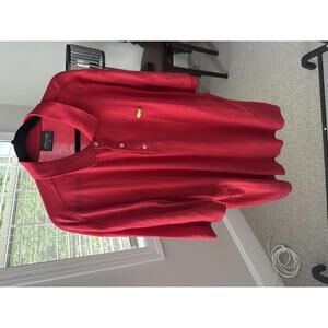 Masters Collection Men's Red Polo Shirt XXL